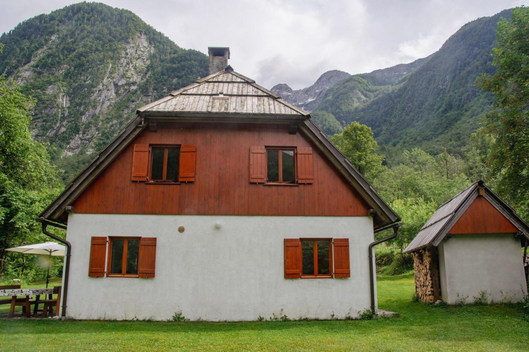 Soca House With A View - Lepena Valley Dış mekan fotoğraf